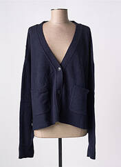 Gilet manches longues bleu BELLA JONES pour femme seconde vue