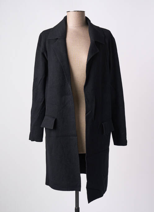 Gilet manches longues noir TANDEM pour femme