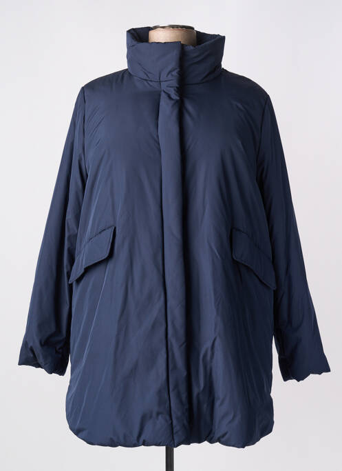 Parka bleu PERSONA BY MARINA RINALDI pour femme