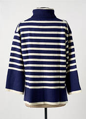 Pull col roulé bleu CHANON pour femme seconde vue
