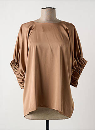 Top marron LES ACOLYTES pour femme