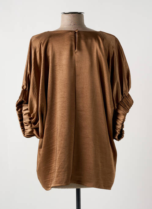 Top marron LES ACOLYTES pour femme