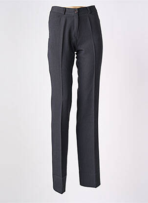 Pantalon slim taille haute taille haute gris KACY femme