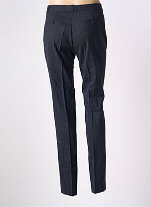 Pantalon slim taille haute taille haute bleu KACY femme