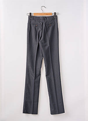 Pantalon slim poches taille haute gris KACY femme