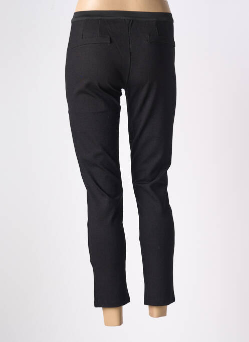 Jegging tissage chiné taille haute noir JANIS & JOHN femme