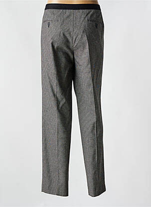 Pantalon droit fermeture zippée sous rabat boutonné gris GERARD DAREL femme