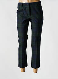 Pantalon 7/8 fermeture zippée sous rabat avec crochet bleu GERARD DAREL femme