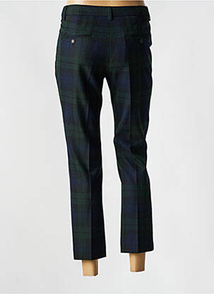 Pantalon 7/8 fermeture zippée sous rabat avec crochet bleu GERARD DAREL femme