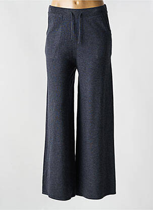 Pantalon flare taille élastique gris MARINA V femme
