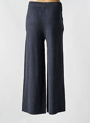 Pantalon flare taille élastique gris MARINA V femme