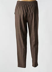 Pantalon droit marron EMME M pour femme seconde vue