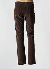 Pantalon slim marron WEEKEND MAXMARA pour femme seconde vue