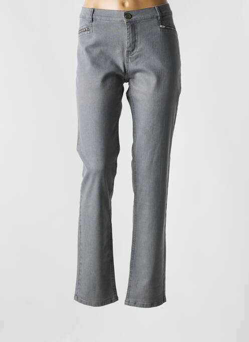 Jeans coupe slim gris GERARD DAREL pour femme