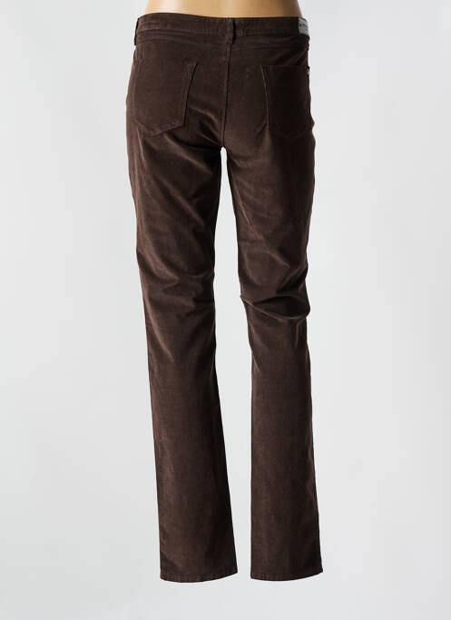 Pantalon slim marron WEEKEND MAXMARA pour femme