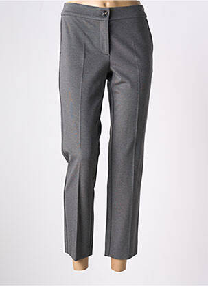 Pantalon 7/8 taille élastique taille normale gris MARELLA femme
