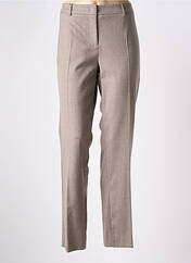 Pantalon droit beige WEEKEND MAXMARA pour femme seconde vue