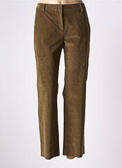 Pantalon droit marron WEEKEND MAXMARA pour femme seconde vue