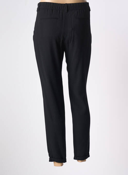 Pantalon droit noir PABLO pour femme