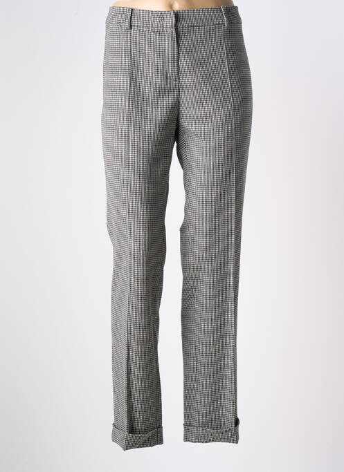 Pantalon droit noir WEEKEND MAXMARA pour femme