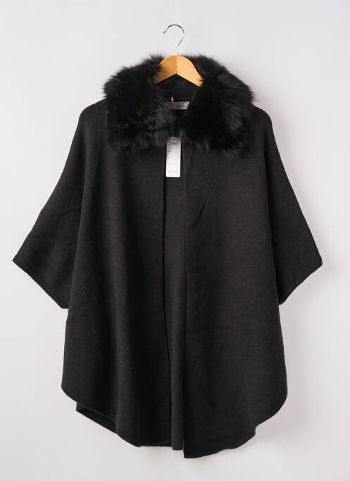 Poncho noir OR COLLECTION pour femme