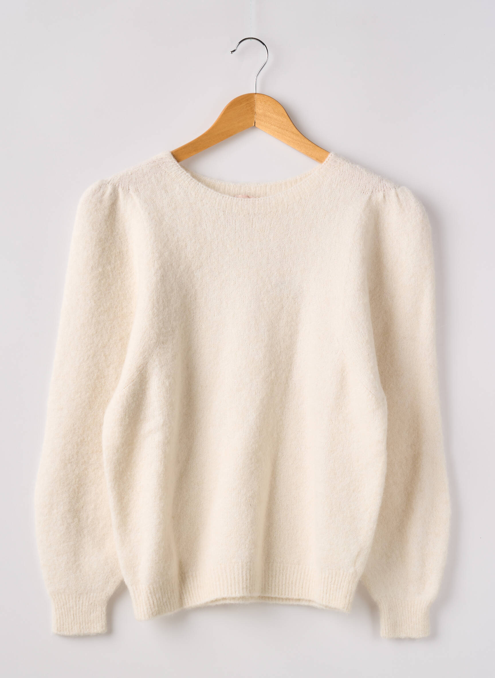 Pull Stretch Beige Sens Uniq Femme 2524252-beige0 Modz