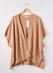 Gilet manches courtes marron ALEXANDRE LAURENT pour femme seconde vue