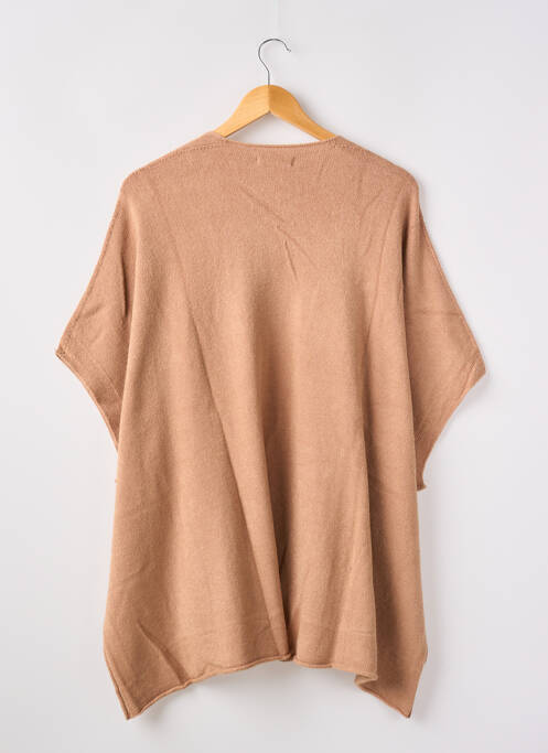 Gilet manches courtes marron ALEXANDRE LAURENT pour femme