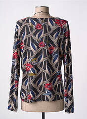 T-shirt bleu ATLANTA pour femme seconde vue