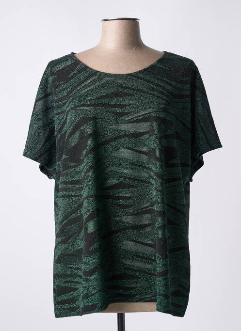 Top vert HALOGENE pour femme