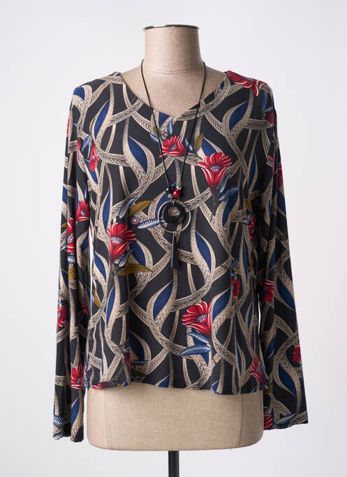 T-shirt bleu ATLANTA pour femme