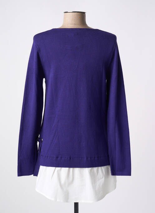 Tunique manches longues violet MARBLE pour femme