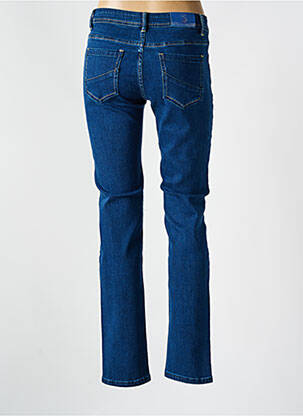 Jeans coupe slim tissage brut taille normale bleu S.QUISE femme