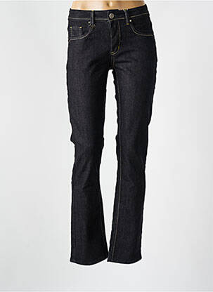 Jeans coupe slim tissage brut taille normale noir S.QUISE femme