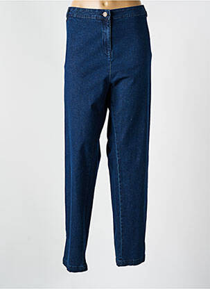 Jeans coupe slim tissage brut taille normale bleu AGATHE & LOUISE femme