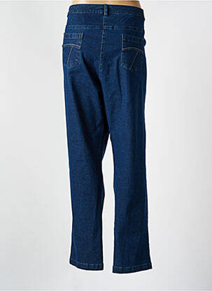 Jeans coupe slim tissage brut taille normale bleu AGATHE & LOUISE femme