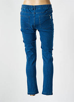 Jeans coupe slim tissage brut taille normale bleu AGATHE & LOUISE femme