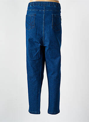 Jeans coupe slim tissage brut taille normale bleu AGATHE & LOUISE femme