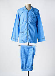 Pyjama coupe droite bleu CAMBIER homme