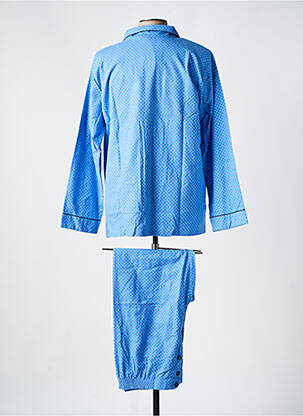 Pyjama coupe droite bleu CAMBIER homme