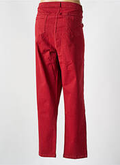Pantalon slim rouge AGATHE & LOUISE pour femme seconde vue