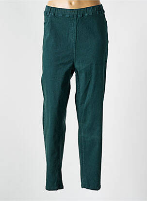 Pantalon slim vert AGATHE & LOUISE pour femme