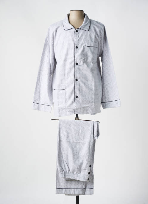 Pyjama gris CAMBIER pour homme
