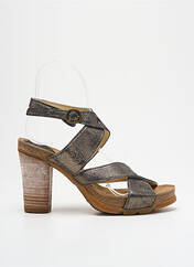 Sandales/Nu pieds gris FLY LONDON pour femme seconde vue