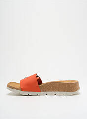 Mules/Sabots orange FLY LONDON pour femme seconde vue