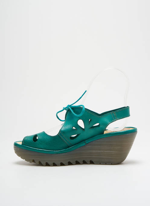 Sandales/Nu pieds vert FLY LONDON femme