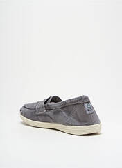 Mocassins gris NATURAL WORLD pour homme seconde vue