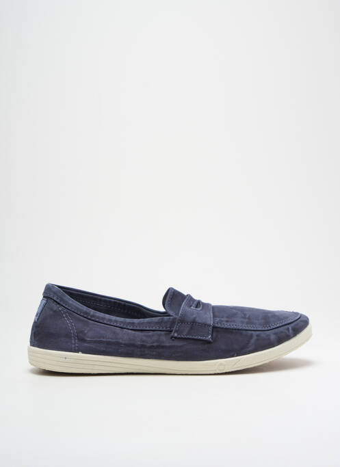 Mocassins bleu NATURAL WORLD pour homme