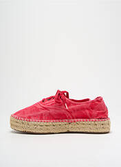 Espadrilles rose fonce NATURAL WORLD pour femme seconde vue