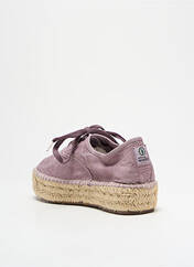 Espadrilles violet NATURAL WORLD pour femme seconde vue